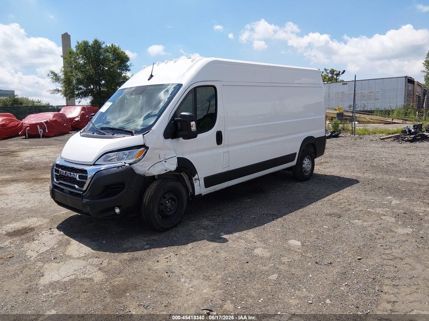 2023 Ram Promaster 2500 VIN 3C6LRVDG1PE536309 IAAI salvage auction — NORMAL WEAR, Clear (Maryland), sold $9,875 on 2026-07-24 (photo 2)