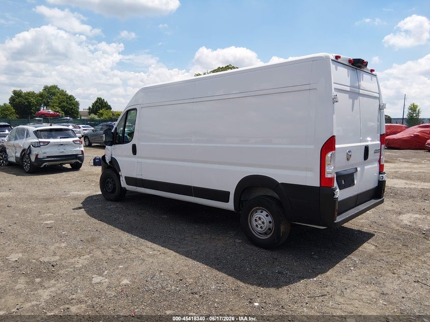 2023 Ram Promaster 2500 VIN 3C6LRVDG1PE536309 IAAI salvage auction — NORMAL WEAR, Clear (Maryland), sold $9,875 on 2026-07-24 (photo 3)
