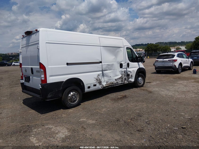 2023 Ram Promaster 2500 VIN 3C6LRVDG1PE536309 IAAI salvage auction — NORMAL WEAR, Clear (Maryland), sold $9,875 on 2026-07-24 (photo 4)