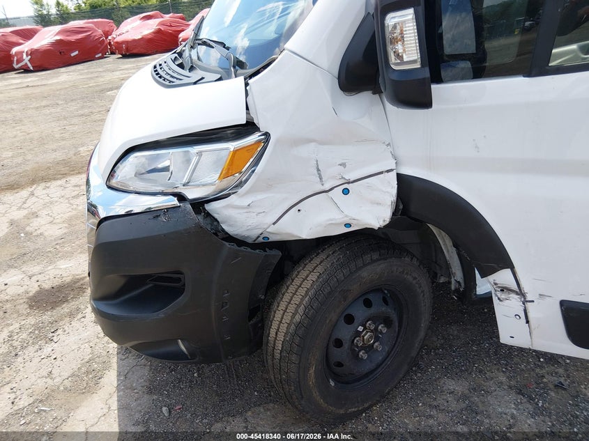 2023 Ram Promaster 2500 VIN 3C6LRVDG1PE536309 IAAI salvage auction — NORMAL WEAR, Clear (Maryland), sold $9,875 on 2026-07-24 (photo 6)