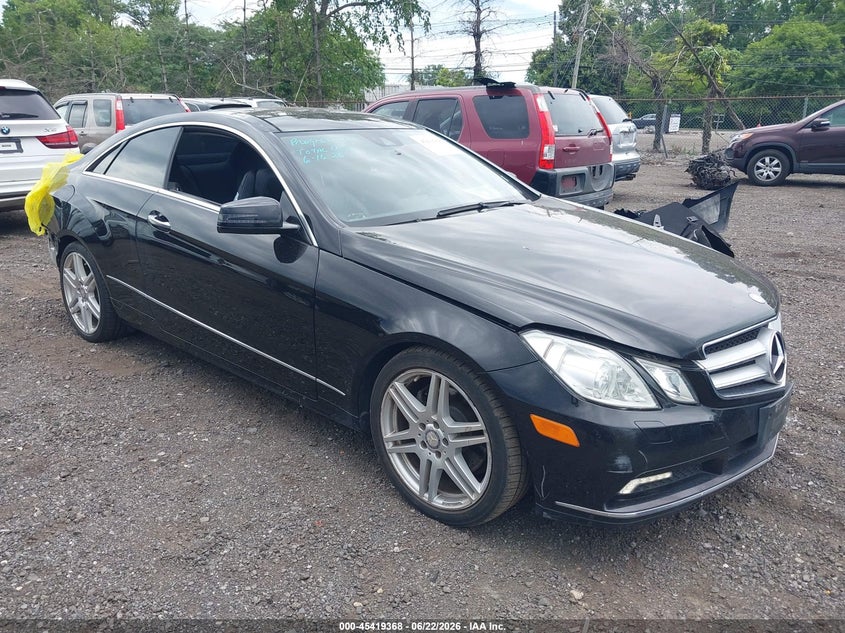 2010 Mercedes-benz E-klasse VIN WDDKJ5GBXAF059684 IAAI salvage auction — FRONT END, Salvage (New Jersey), sold $1,125 on 2026-08-17 (photo 1)