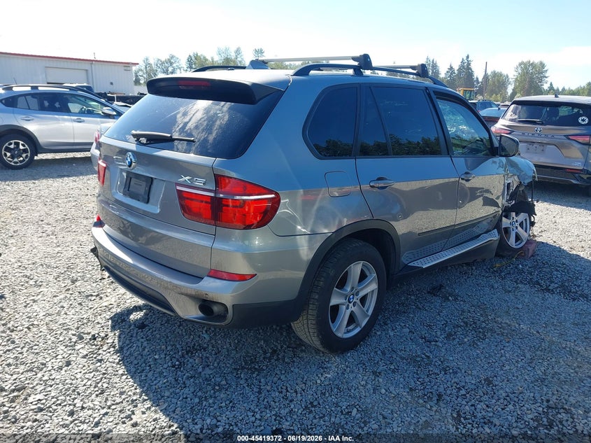 2011 BMW X5 VIN 5UXZW0C53BL369240 IAAI salvage auction — FRONT & REAR, Bill Of Sale (Washington), sold $725 on 2026-07-22 (photo 4)