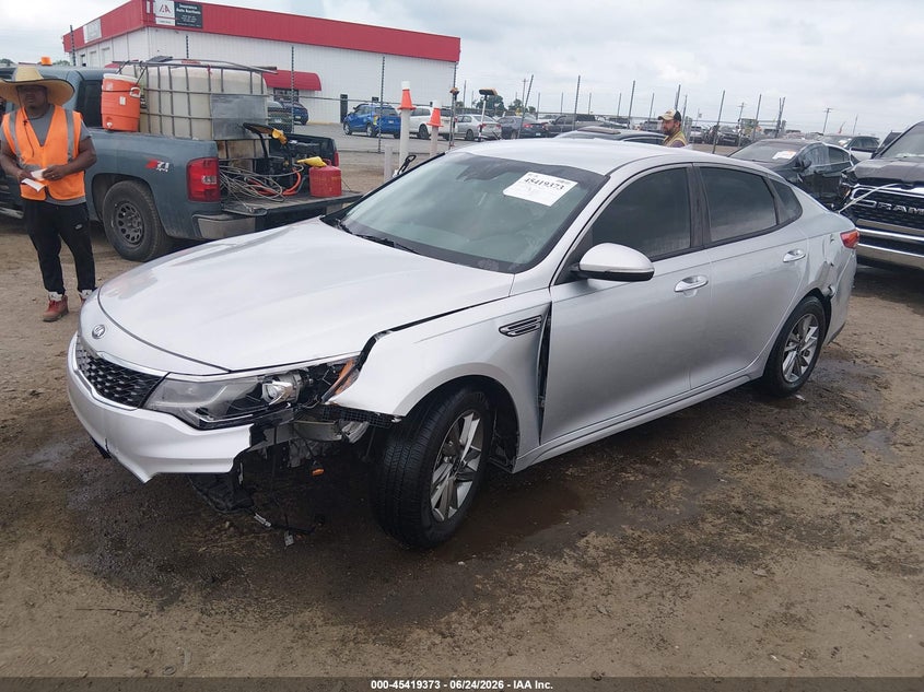 2019 Kia Optima VIN 5XXGT4L31KG309688 IAAI salvage auction — FRONT END, Salvage (Arkansas), sold $2,500 on 2026-07-29 (photo 2)