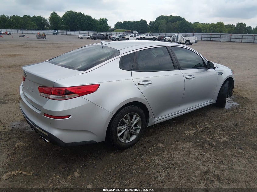2019 Kia Optima VIN 5XXGT4L31KG309688 IAAI salvage auction — FRONT END, Salvage (Arkansas), sold $2,500 on 2026-07-29 (photo 4)