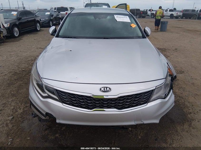 2019 Kia Optima VIN 5XXGT4L31KG309688 IAAI salvage auction — FRONT END, Salvage (Arkansas), sold $2,500 on 2026-07-29 (photo 6)