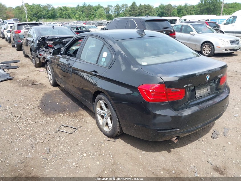 2014 BMW 3er VIN WBA3D5C57EKX97295 IAAI salvage auction — FRONT END, Mv-907A (New York), sold $1,100 on 2026-07-07 (photo 3)