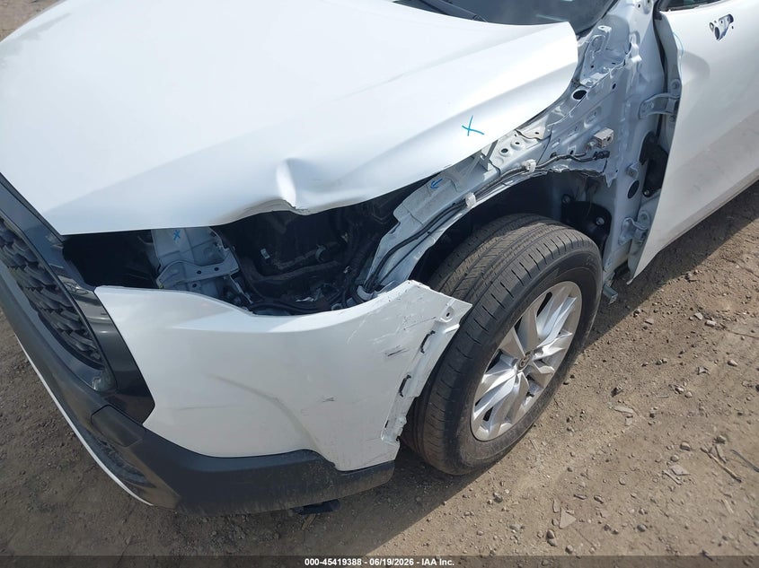 2024 Toyota Corolla cross VIN 7MUBAABG9RV096359 IAAI salvage auction — LEFT FRONT, Salvage (Massachusetts), sold $5,600 on 2026-07-28 (photo 6)
