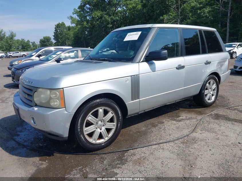 2007 Land rover RANGE ROVER VIN SALME15447A261469 IAAI salvage auction — SIDE, Salvage - Greater Than 75% (Maryland), sold $400 on 2026-07-15 (photo 2)