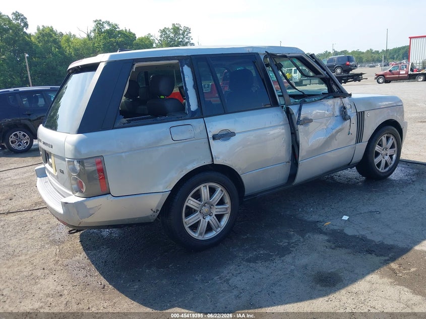 2007 Land rover RANGE ROVER VIN SALME15447A261469 IAAI salvage auction — SIDE, Salvage - Greater Than 75% (Maryland), sold $400 on 2026-07-15 (photo 4)