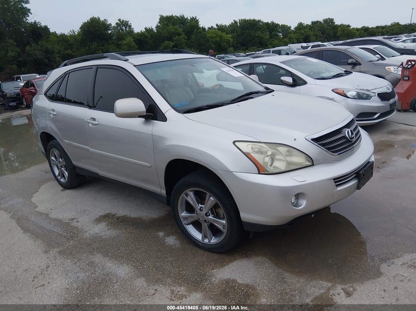 2007 Lexus Rx 400h VIN JTJHW31U772011075 IAAI salvage auction — NORMAL WEAR, Original (Texas), sold $925 on 2026-07-20 (photo 1)