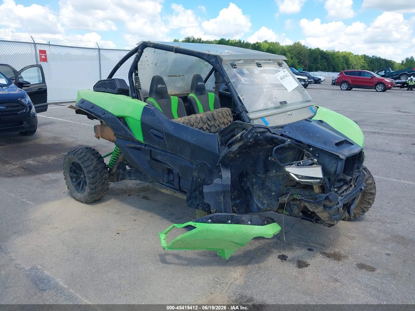 2021 Kawasaki Teryx VIN JKARFCA14MB511634 IAAI salvage auction — ROLLOVER, Salvage (Indiana), sold $1,050 on 2026-07-30 (photo 1)