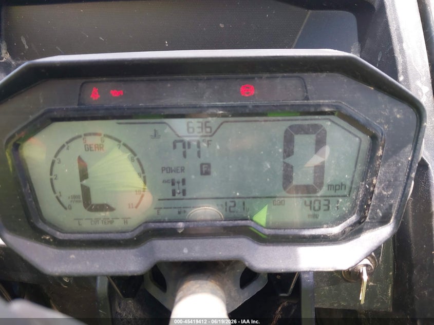 2021 Kawasaki Teryx VIN JKARFCA14MB511634 IAAI salvage auction — ROLLOVER, Salvage (Indiana), sold $1,050 on 2026-07-30 (photo 7)