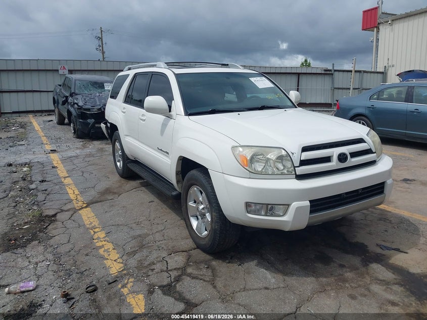2005 Toyota 4runner VIN JTEBU14R150062652 IAAI salvage auction — REAR END, Salvage (Georgia), sold $4,300 on 2026-07-11 (photo 1)