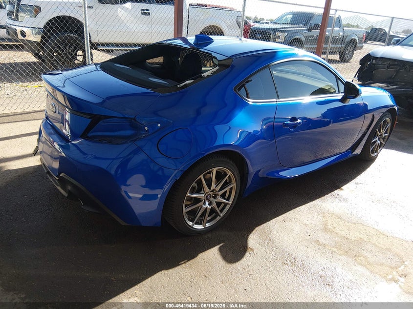 2023 Subaru Brz VIN JF1ZDBB15P9704512 IAAI salvage auction — REAR END, Salvage Title, sold $10,950 on 2026-08-19 (photo 4)