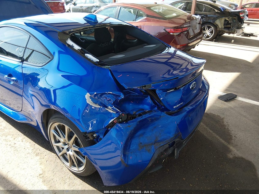 2023 Subaru Brz VIN JF1ZDBB15P9704512 IAAI salvage auction — REAR END, Salvage Title, sold $10,950 on 2026-08-19 (photo 6)