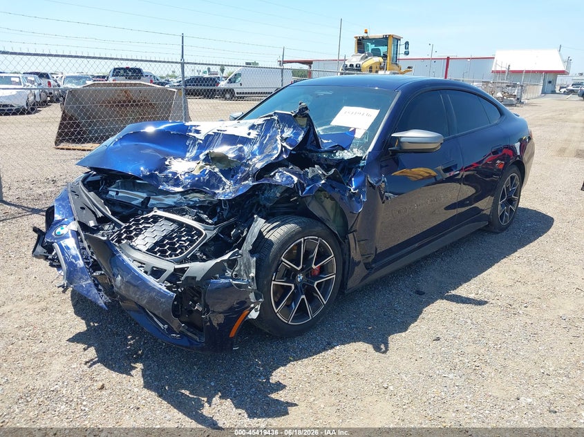 2022 BMW 4er VIN WBA13AW00NFM55294 IAAI salvage auction — FRONT END, Salvage Title, sold $9,400 on 2026-08-16 (photo 2)