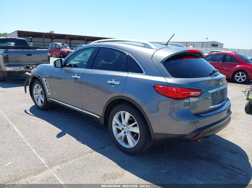2015 Infiniti Qx70 VIN JN8CS1MW9FM483196 IAAI salvage auction — FRONT END, Salvage (Indiana), sold $225 on 2026-07-23 (photo 3)