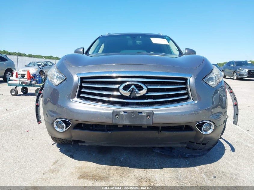 2015 Infiniti Qx70 VIN JN8CS1MW9FM483196 IAAI salvage auction — FRONT END, Salvage (Indiana), sold $225 on 2026-07-23 (photo 6)