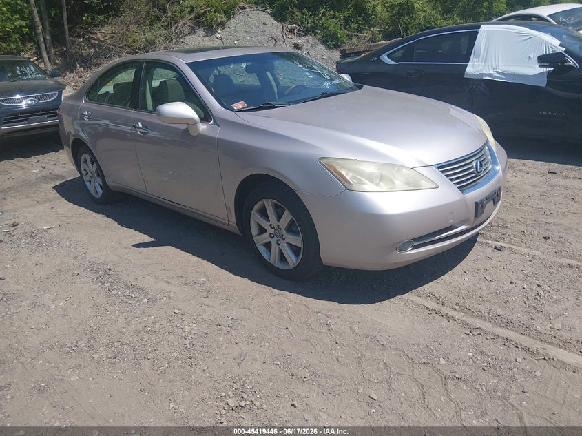 2008 Lexus ES VIN JTHBJ46G582220153 IAAI salvage auction — NORMAL WEAR, Clear (Rhode Island), sold $1,000 on 2026-07-14 (photo 1)
