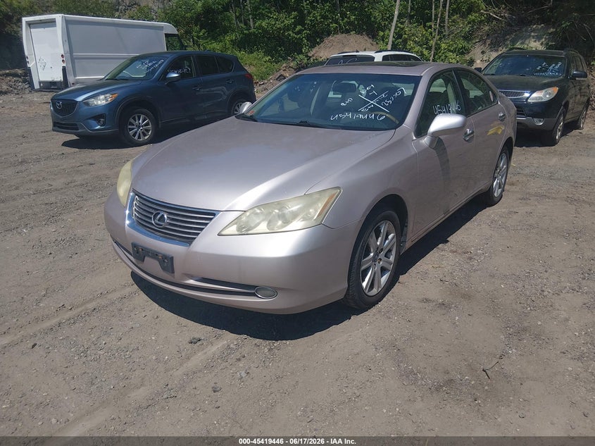 2008 Lexus ES VIN JTHBJ46G582220153 IAAI salvage auction — NORMAL WEAR, Clear (Rhode Island), sold $1,000 on 2026-07-14 (photo 2)