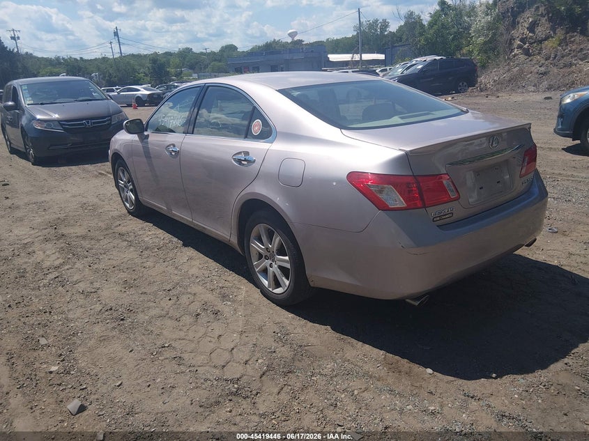 2008 Lexus ES VIN JTHBJ46G582220153 IAAI salvage auction — NORMAL WEAR, Clear (Rhode Island), sold $1,000 on 2026-07-14 (photo 3)