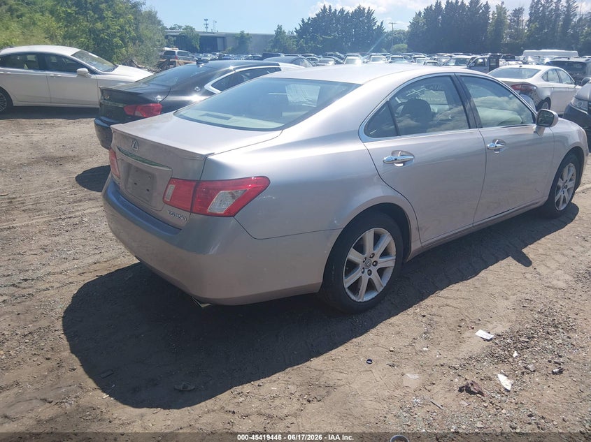 2008 Lexus ES VIN JTHBJ46G582220153 IAAI salvage auction — NORMAL WEAR, Clear (Rhode Island), sold $1,000 on 2026-07-14 (photo 4)