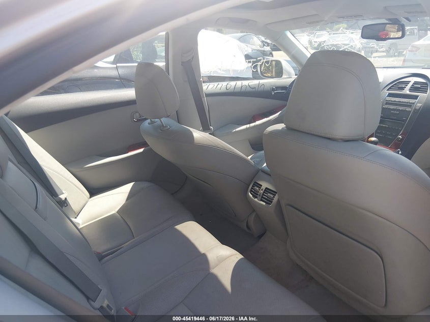 2008 Lexus ES VIN JTHBJ46G582220153 IAAI salvage auction — NORMAL WEAR, Clear (Rhode Island), sold $1,000 on 2026-07-14 (photo 8)