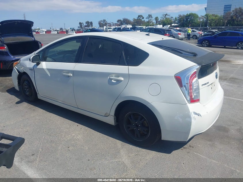 2012 Toyota Prius VIN JTDKN3DU8C1569718 IAAI salvage auction — LEFT FRONT, Salvage Title, sold $1,400 on 2026-07-23 (photo 3)