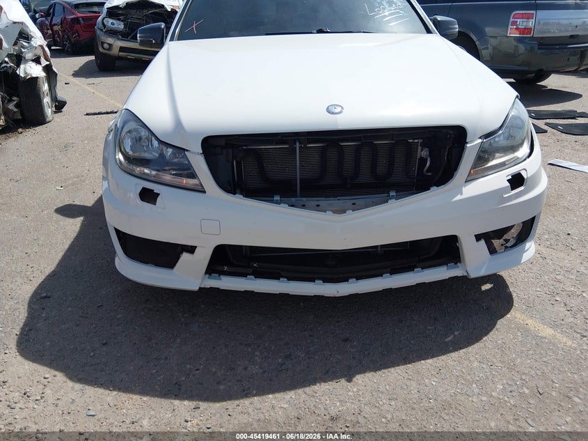 2012 Mercedes-benz C-klasse VIN WDDGF8BBXCR230189 IAAI salvage auction — FRONT END, Bill Of Sale (Colorado), sold $800 on 2026-07-28 (photo 6)
