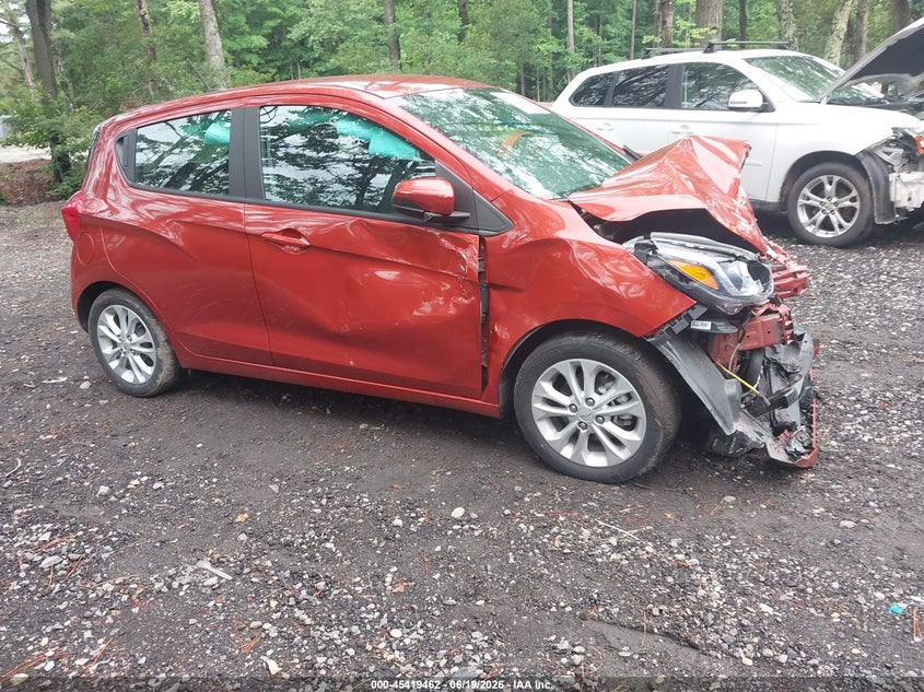 2021 Chevrolet Spark VIN KL8CD6SAXMC742722 IAAI salvage auction — FRONT END, Salvage (Virginia), sold $300 on 2026-07-28 (photo 1)