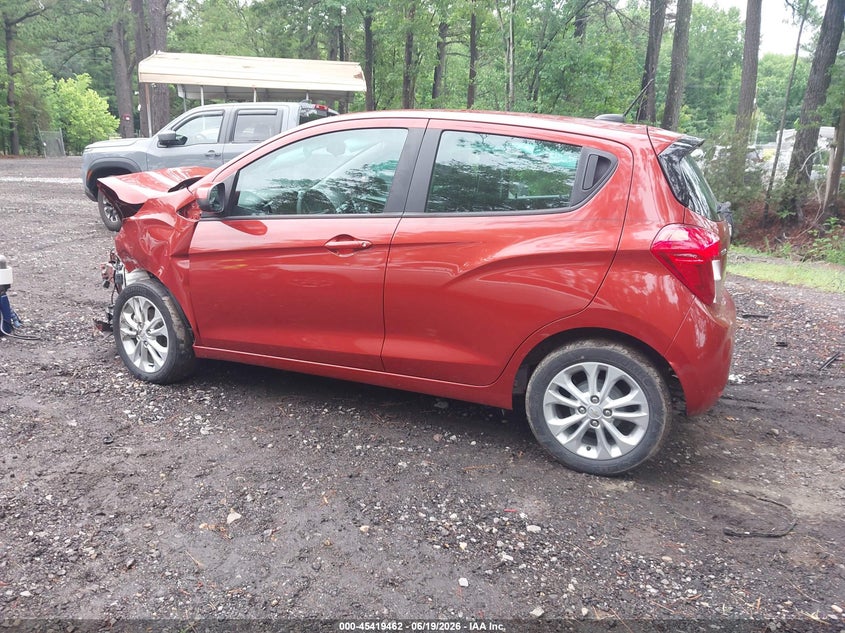 2021 Chevrolet Spark VIN KL8CD6SAXMC742722 IAAI salvage auction — FRONT END, Salvage (Virginia), sold $300 on 2026-07-28 (photo 3)