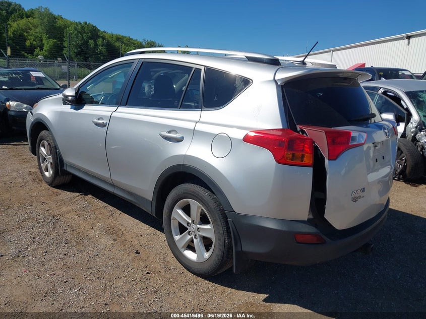 2014 Toyota Rav 4 VIN JTMRFREV3ED074432 IAAI salvage auction — RIGHT REAR, Salvage (Illinois), sold $3,500 on 2026-07-29 (photo 3)