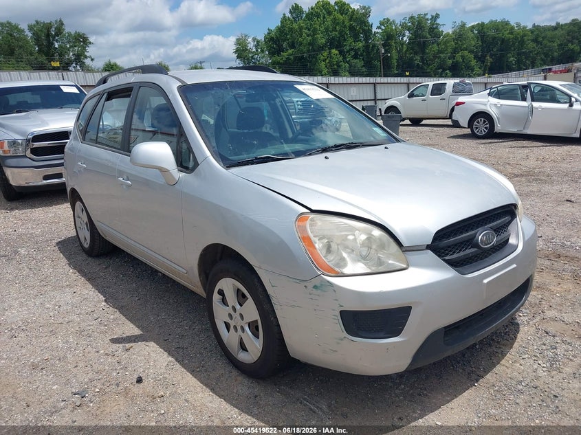 2009 Kia Rondo VIN KNAFG528597230821 IAAI salvage auction — FRONT END, Salvage (Louisiana), sold $625 on 2026-07-08 (photo 1)