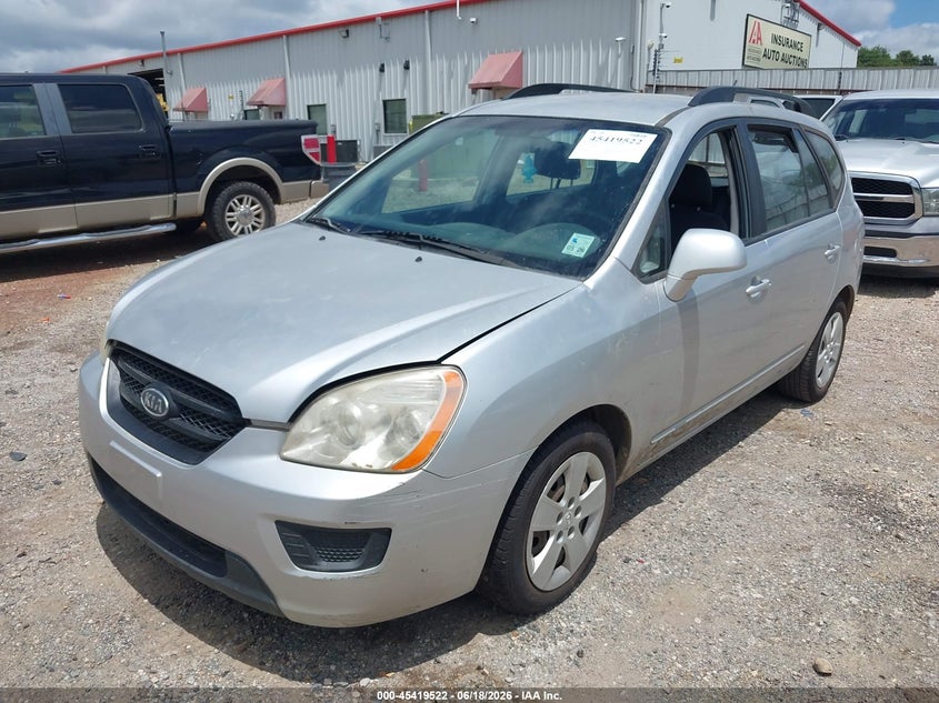 2009 Kia Rondo VIN KNAFG528597230821 IAAI salvage auction — FRONT END, Salvage (Louisiana), sold $625 on 2026-07-08 (photo 2)