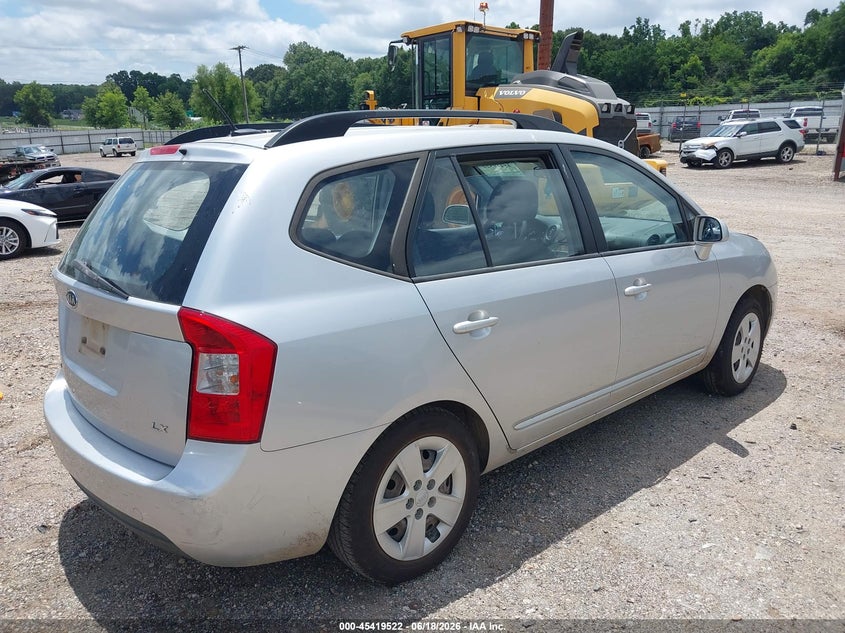 2009 Kia Rondo VIN KNAFG528597230821 IAAI salvage auction — FRONT END, Salvage (Louisiana), sold $625 on 2026-07-08 (photo 4)