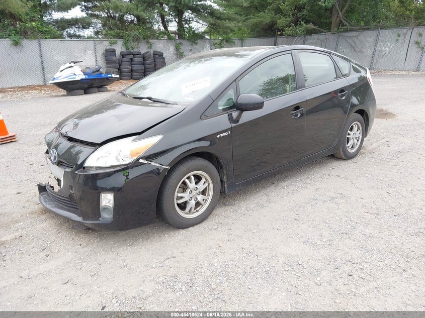 2011 Toyota Prius VIN JTDKN3DU9B0322549 IAAI salvage auction — FRONT & REAR, Salvage (New Jersey), sold $225 on 2026-07-28 (photo 2)