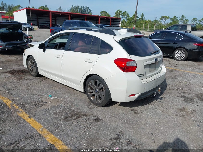 2016 Subaru Impreza VIN JF1GPAU69GH297561 IAAI salvage auction — FRONT END, Rebuildable (Florida), sold $450 on 2026-07-20 (photo 3)