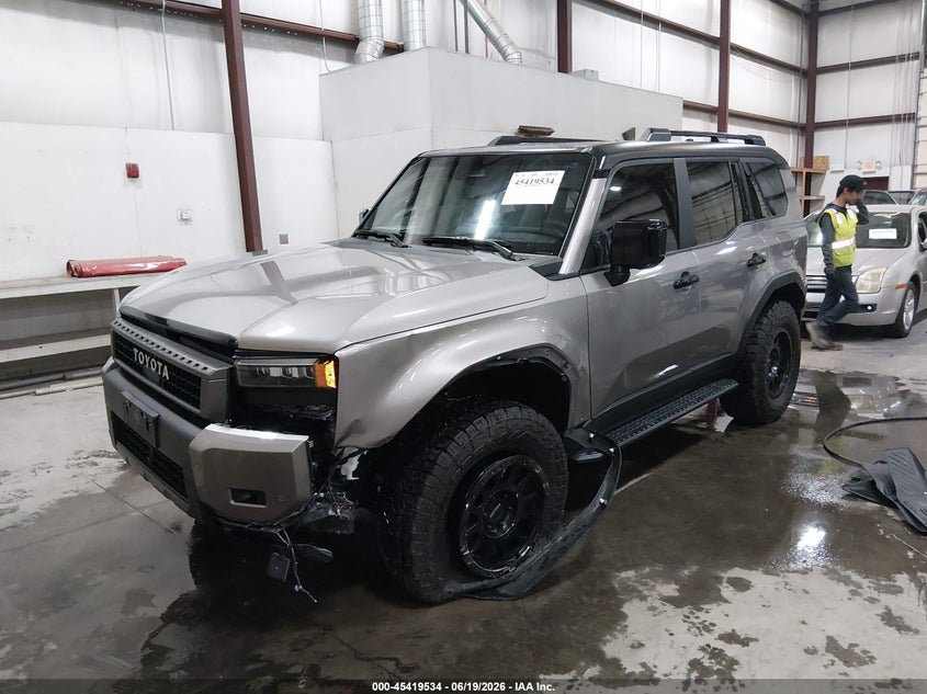 2026 Toyota Land cruiser VIN JTEABFAJ7TK051752 IAAI salvage auction — LEFT FRONT, Salvage Title, sold $42,600 on 2026-07-20 (photo 2)