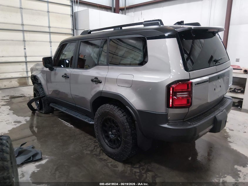 2026 Toyota Land cruiser VIN JTEABFAJ7TK051752 IAAI salvage auction — LEFT FRONT, Salvage Title, sold $42,600 on 2026-07-20 (photo 3)