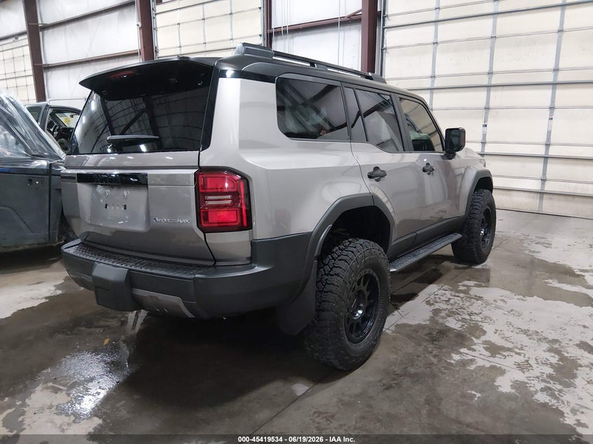 2026 Toyota Land cruiser VIN JTEABFAJ7TK051752 IAAI salvage auction — LEFT FRONT, Salvage Title, sold $42,600 on 2026-07-20 (photo 4)