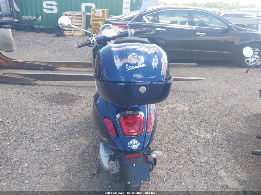 2025 Vespa - VIN ZAPMD18G1S5101727 IAAI salvage auction — FRONT END, Mv-907A (New York), sold $1,075 on 2026-07-14 (photo 6)