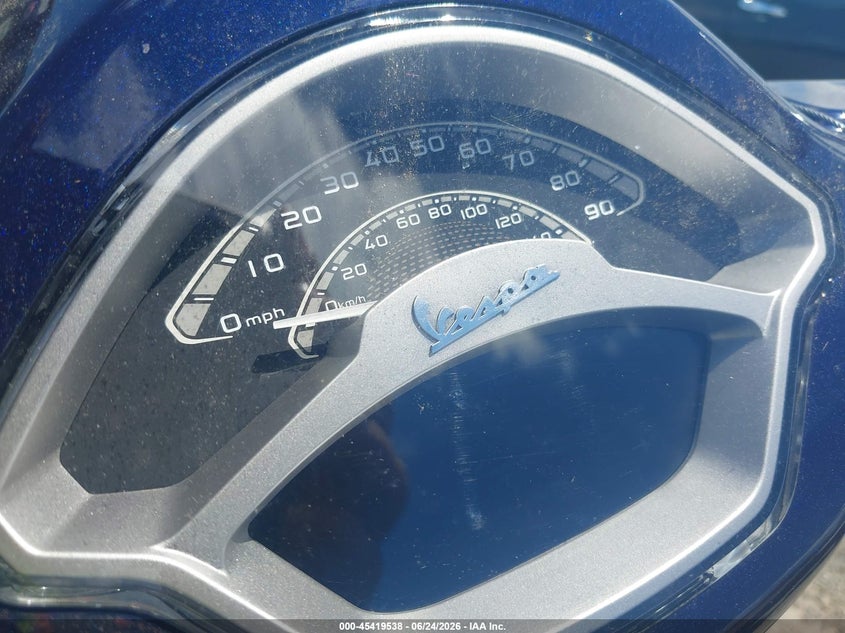 2025 Vespa - VIN ZAPMD18G1S5101727 IAAI salvage auction — FRONT END, Mv-907A (New York), sold $1,075 on 2026-07-14 (photo 7)