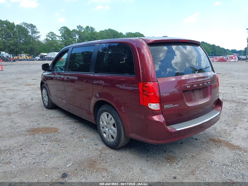 2018 Dodge Grand caravan VIN 2C4RDGBG5JR312952 IAAI salvage auction — NORMAL WEAR, SF97 (Virginia), sold $11,250 on 2026-07-22 (photo 3)