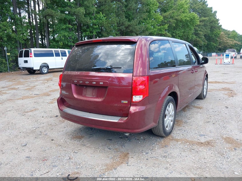 2018 Dodge Grand caravan VIN 2C4RDGBG5JR312952 IAAI salvage auction — NORMAL WEAR, SF97 (Virginia), sold $11,250 on 2026-07-22 (photo 4)