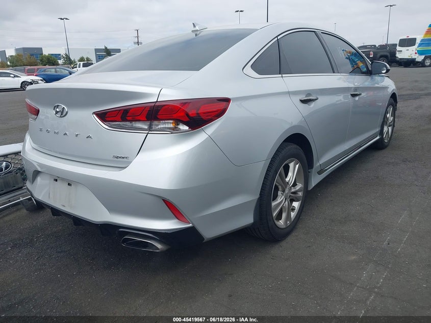 2019 Hyundai Sonata VIN 5NPE34AF7KH809542 IAAI salvage auction — FRONT END, Salvage Title, sold $1,850 on 2026-07-19 (photo 4)