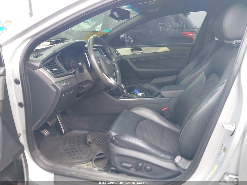 2019 Hyundai Sonata VIN 5NPE34AF7KH809542 IAAI salvage auction — FRONT END, Salvage Title, sold $1,850 on 2026-07-19 (photo 5)
