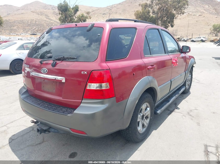 2008 Kia Sorento VIN KNDJD736885798117 IAAI salvage auction — FRONT END, Salvage (California), sold $425 on 2026-07-07 (photo 4)