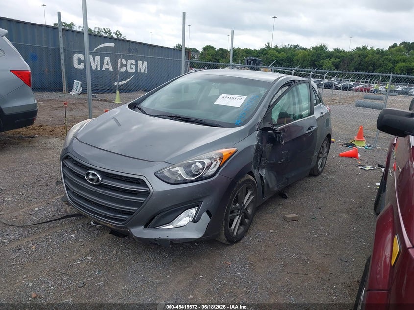 2016 Hyundai Elantra VIN KMHD35LHXGU302837 IAAI salvage auction — LEFT SIDE, Salvage (Tennessee), sold $225 on 2026-07-16 (photo 2)