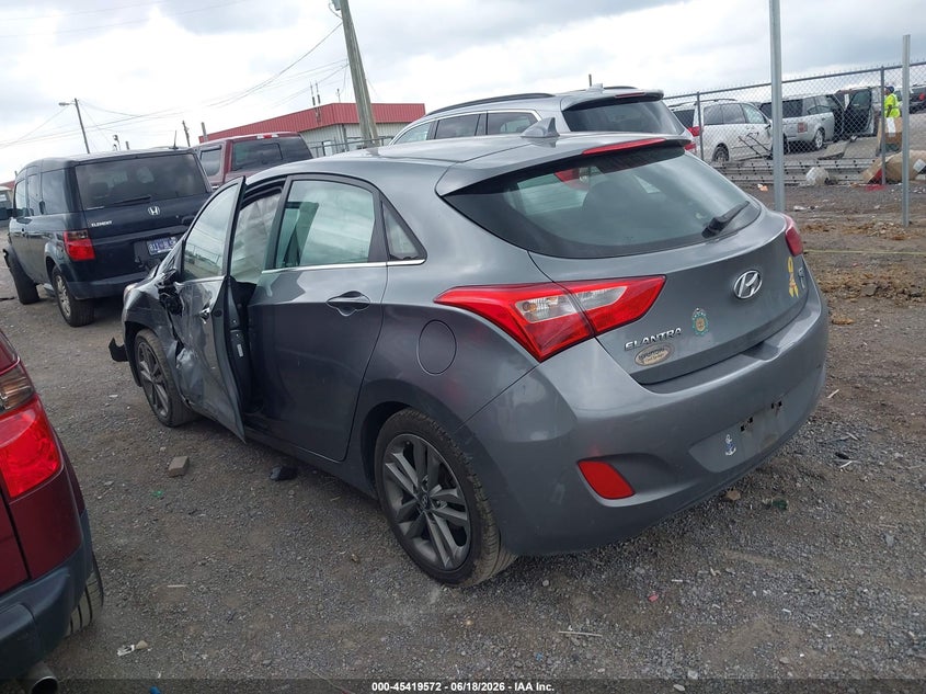 2016 Hyundai Elantra VIN KMHD35LHXGU302837 IAAI salvage auction — LEFT SIDE, Salvage (Tennessee), sold $225 on 2026-07-16 (photo 3)