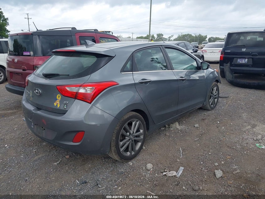 2016 Hyundai Elantra VIN KMHD35LHXGU302837 IAAI salvage auction — LEFT SIDE, Salvage (Tennessee), sold $225 on 2026-07-16 (photo 4)